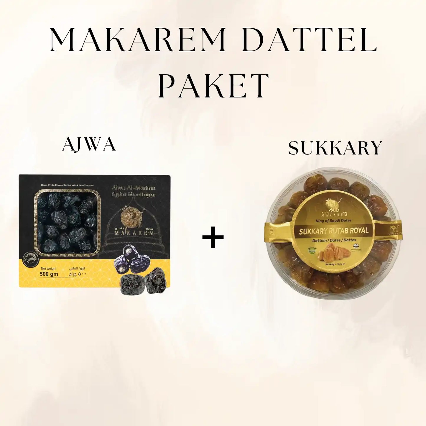 1 KG Datteln Spar Paket