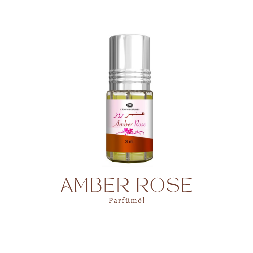 Amber Rose Parfümöl - 3ml - Al Rehab