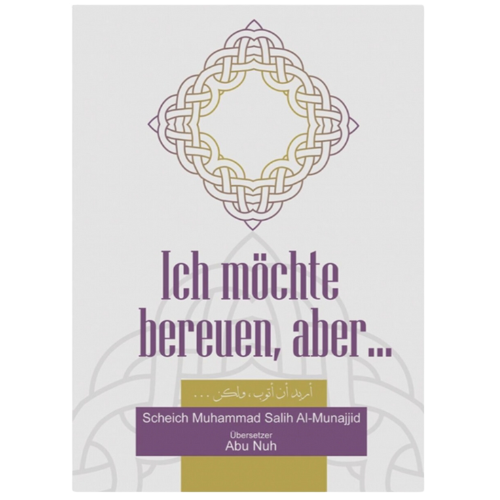 Ich möchte bereuen, aber...