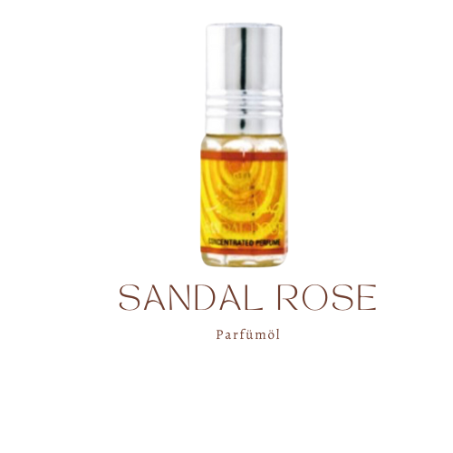 Sandal Rose Parfümöl - 3ml - Al Rehab